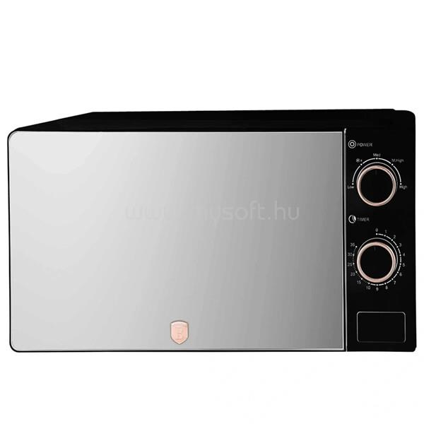 BERLINGER HAUS BH/9900 700W 20L fekete- rose gold mikrohullámú sütő