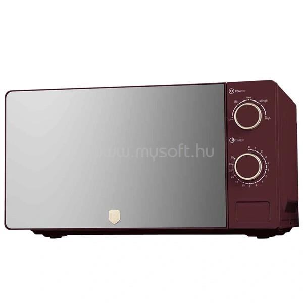 BERLINGER HAUS BH/9912 700W 20L mat bordó mikrohullámú sütő