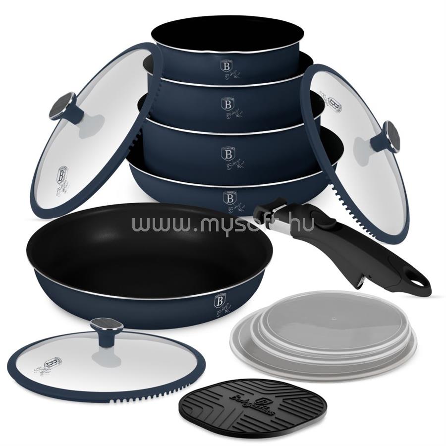 BERLINGER HAUS Deep Sea Collection 13 részes edénykészlet levehető nyéllel (BH/8417)