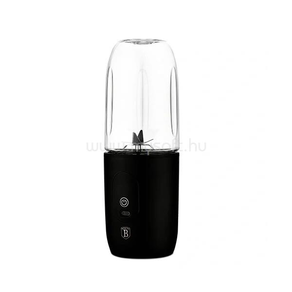 BERLINGER HAUS LP-BH-235 Black Rose Collection fekete USB-s turmixgép
