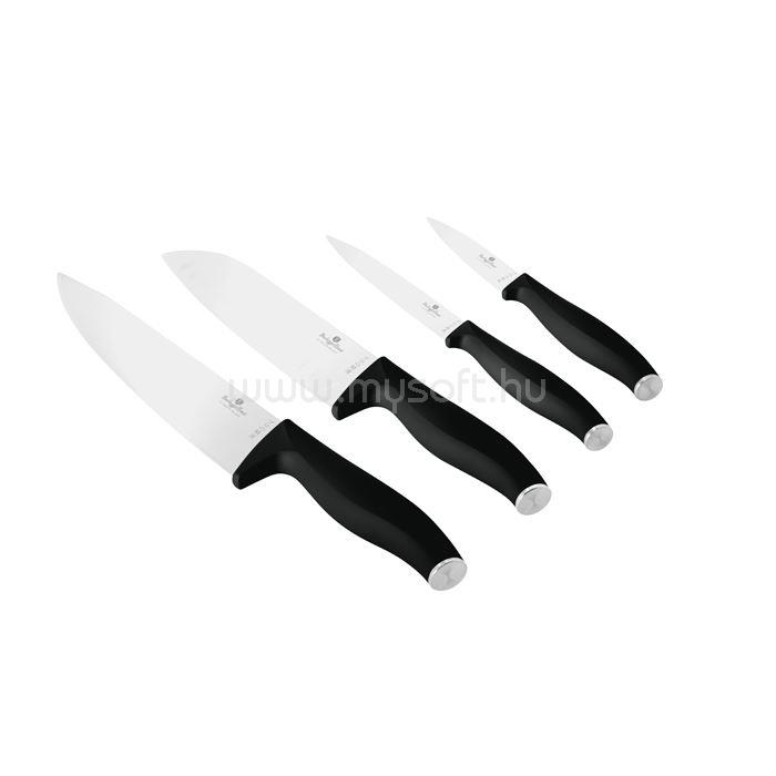 BERLINGER HAUS Matte Black Collection 4 részes késkészlet (BH/2957)
