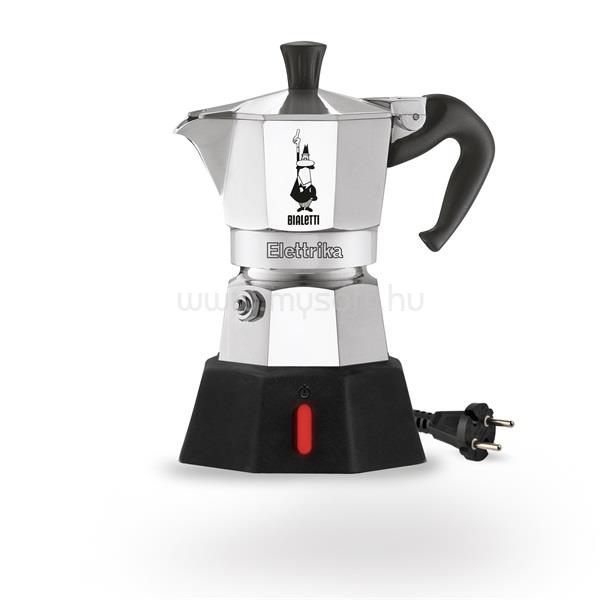 BIALETTI 7290 Moka Elettrika 2 személyes ezüst elektromos kotyogós kávéfőző