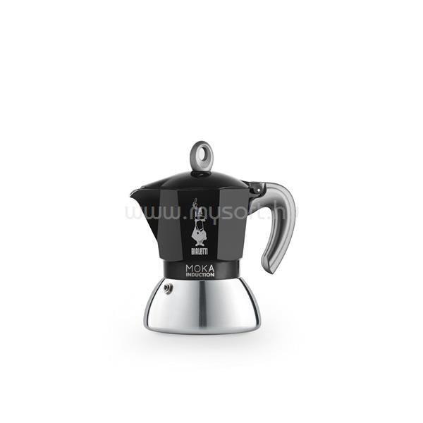BIALETTI Moka 6932 Induction 2 adagos fekete kotyogós kávéfőző