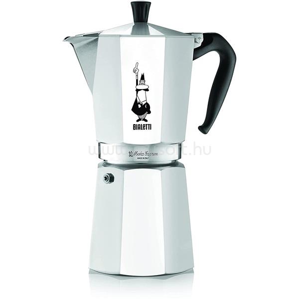 BIALETTI Moka Express 12 személyes inox kotyogós kávéfőző