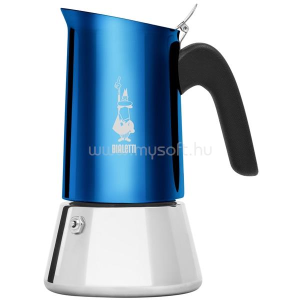 BIALETTI Venus 4 személyes ezüst-kék kotyogós kávéfőző