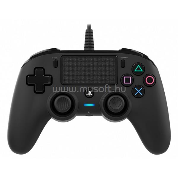BIGBEN Nacon Compact PS4 fekete vezetékes kontroller