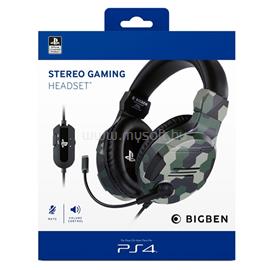 BIGBEN Stereo Gaming V3 zöld PS4/PC headset 2806204 small