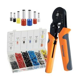 BIGSTREN Bigstreen krimpelő fogó szett 1200 db hüvellyel és tárolódobozzal BIGSTREN_22717 small