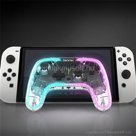 BIONIK BNK-9099 Nintendo Switch Kiegészítő NeoGlow vezeték nélküli RGB Kontroller BNK-9099 small