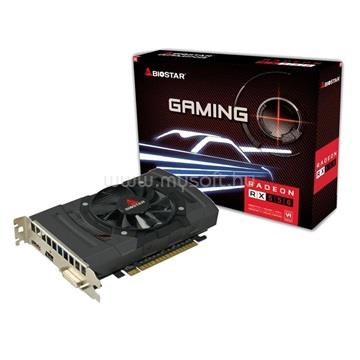 BIOSTAR Videokártya AMD RX 550 4GB GDDR5