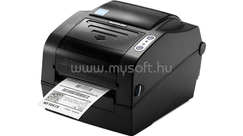BIXOLON SLP-TX420 mono Bluetooth címkenyomtató (sötétszürke)