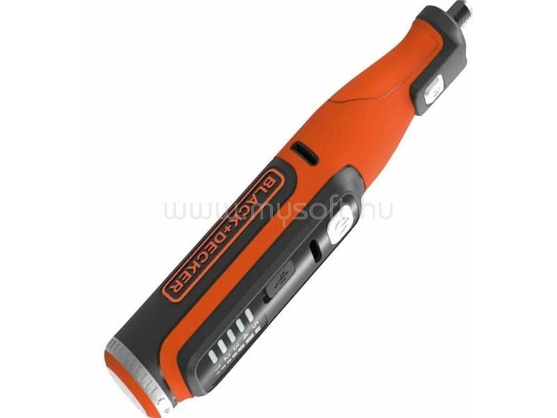 BLACK AND DECKER akkumulátoros multifunkciós csiszoló szett 52db-os