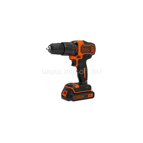 BLACK AND DECKER BDCHD18K 18V 1,5Ah kofferben akkus ütvefúró-csavarozó