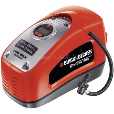 BLACK AND DECKER Elektromos autós kompresszor 12V/230V, 11bar, ASI 300