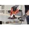 BLACK AND DECKER Kézi körfűrész Hordtáskával 400 W BES510K-QS small