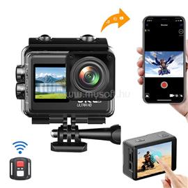 BLACKBIRD Dual Screen érintő képernyő, távirányító V6 6K Wifi akciókamera (fekete) BH1696 small