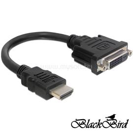 BLACKBIRD Átalakító HDMI-A male to DVI 24+5 female, 20cm BH1250 small