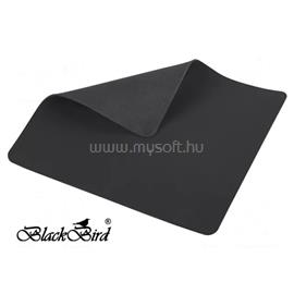 BLACKBIRD Egérpad Basic  fekete 18x22cm 1mm vastag BH1768 small
