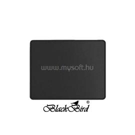 BLACKBIRD Egérpad Gamer NanoGlide  21x25cm 3mm vastag fekete varrott szegély BH1834 small