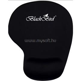 BLACKBIRD Egérpad Office FocusPad ergonómikus zselés  fekete BH1767 small