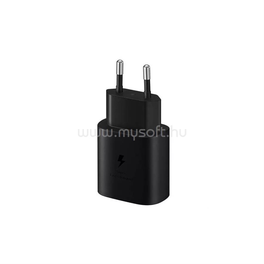 BLACKBIRD Hálózati Töltő 25W PD USB-C, Fekete (Gyári kivitel)