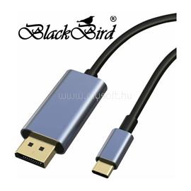 BLACKBIRD Kábel USB-C male to Displayport 1.4 male 2K/4K 2m, Fekete BH1907 small