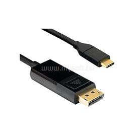 BLACKBIRD Kábel USB Type-C male to Displayport male (DP ALT MODE) 4k 60Hz 2m, Fekete BH1317 small