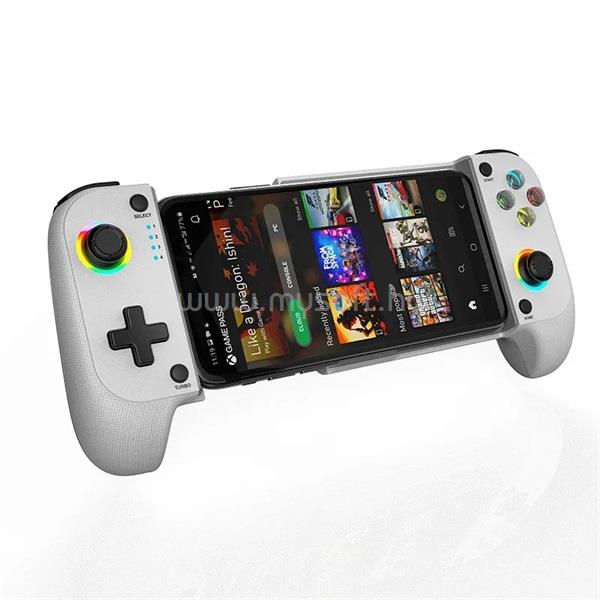 BLACKBIRD Mobil Gaming kontroller - Android/IOS, Bluetooth 5.0, 600mAh (fehér)