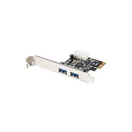 BLACKBIRD PCI Bővítőkártya 2xUSB 3.1 Gen.2 Low profile verzió BH1601 small