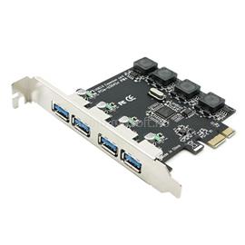 BLACKBIRD PCI-E Bővítőkártya 4xUSB 3.0 BH1295 small