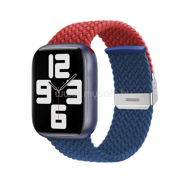 BLACKBIRD Szíj Iwatch készülékhet SAILOR Sötét kék Piros 42/44/45/46/49 mm