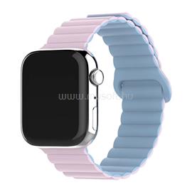BLACKBIRD Szíj Iwatch készülékhez SPORT mágneses Rózsaszín Világos kék 42/44/45/46/49 mm BH1776 small