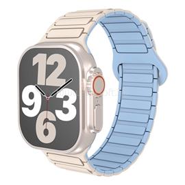 BLACKBIRD Szíj Iwatch készülékhez TACTICAL mágneses Világos barna világos kék 42/44/45/46/49 mm BH1786 small