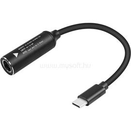 BLACKBIRD Töltőkábel PD65W USB-C male to DC7.9mmx09mm female BH1720 small