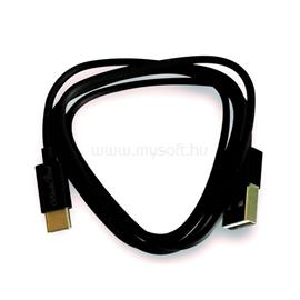 BLACKBIRD Type-C USB Adatkábel 1m, Fekete (Gyári kivitel) BH996_BLACK small