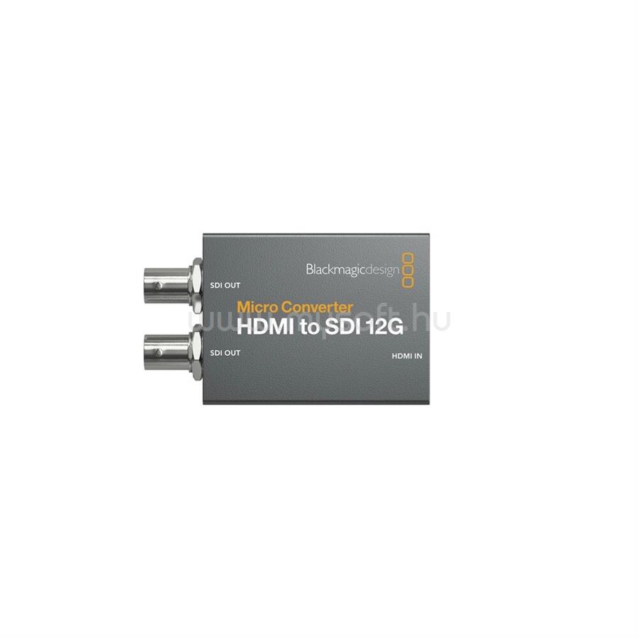 BLACKMAGIC DESIGN Micro Converter HDMI to SDI 12G WPSU