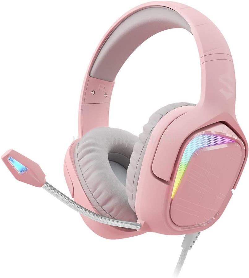 BLACKSHARK BS-X1 RGB vezetékes gamer headset (rózsaszín)