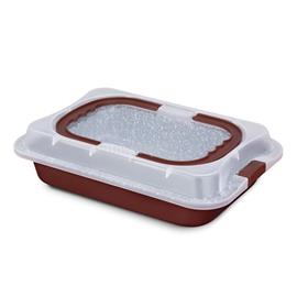 BLAUMANN BL-3891 Cera Stone Collection 36,5x24,5x5,5 cm tepsi fedővel BL-3891 small