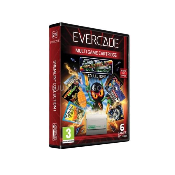 BLAZE ENTERTAINMENT Evercade #24 Gremlin Collection 1 6in1 Retro Multi Game játékszoftver csomag