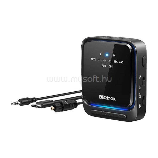 BLITZWOLF BT06 Bluetooth fekete audio ado/vevő