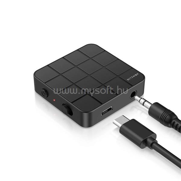 BLITZWOLF BW-BL2 Bluetooth fekete audio ado/vevő