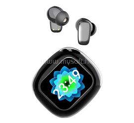 BLITZWOLF PLUS bluetooth fülhallgató SZTEREO v5.4, LED kijelző + töltőtok, FEKETE BW-FYE16_PLUS small