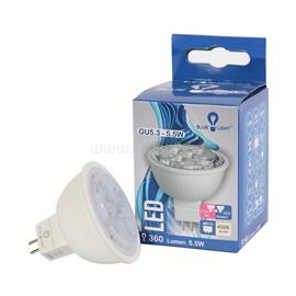 BLUE LIGHT Led 5,5W MR16 4000k 360lm Blue Light LEDBL869 small