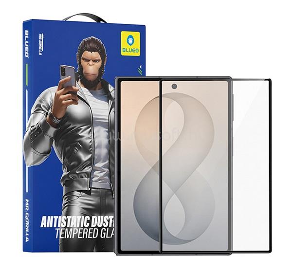 BLUEO Samsung Z Fold8 BLUEO HD képernyővédő üveg 2.5D, 9H, FEKETE