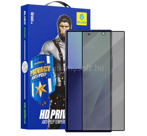 BLUEO Samsung Z Fold8 Ultra / Z Fold7 BLUEO képernyővédő üveg 2.5D, 9H, FEKETE