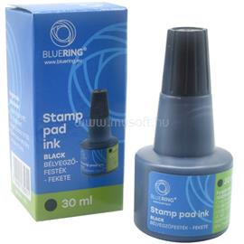 BLUERING Bélyegzőfesték 30ml, BlueringR Flower fekete BLUERING_4070530FK small