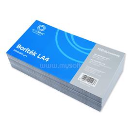 BLUERING Boríték LA4 szilikonos bélésnyomott 110×220mm BlueringR 100 db/csom fehér BLUERING_47692 small