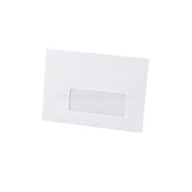 BLUERING Boríték LC/6 szilikonos bélésnyomott jobb ablakos 35x90mm 114x162mm J28A20 BlueringR fehér BLUERING_BORLC6JA35X90SZ small