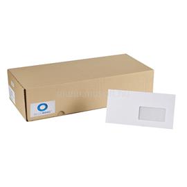 BLUERING Boríték LC6/5 enyvezett bélésnyomott jobb ablakos 45x90mm 114x229mm J28A20 BlueringR fehér BLUERING_BORC65AJ4590DB small