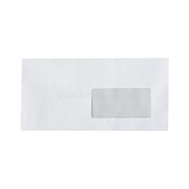 BLUERING Boríték LC6/5 szilikonos bélésnyomott jobb ablakos 45x90mm 114x229mm J28A20 BlueringR fehér BLUERING_36906 small